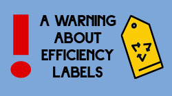 HVAC Efficiency Label Warnings