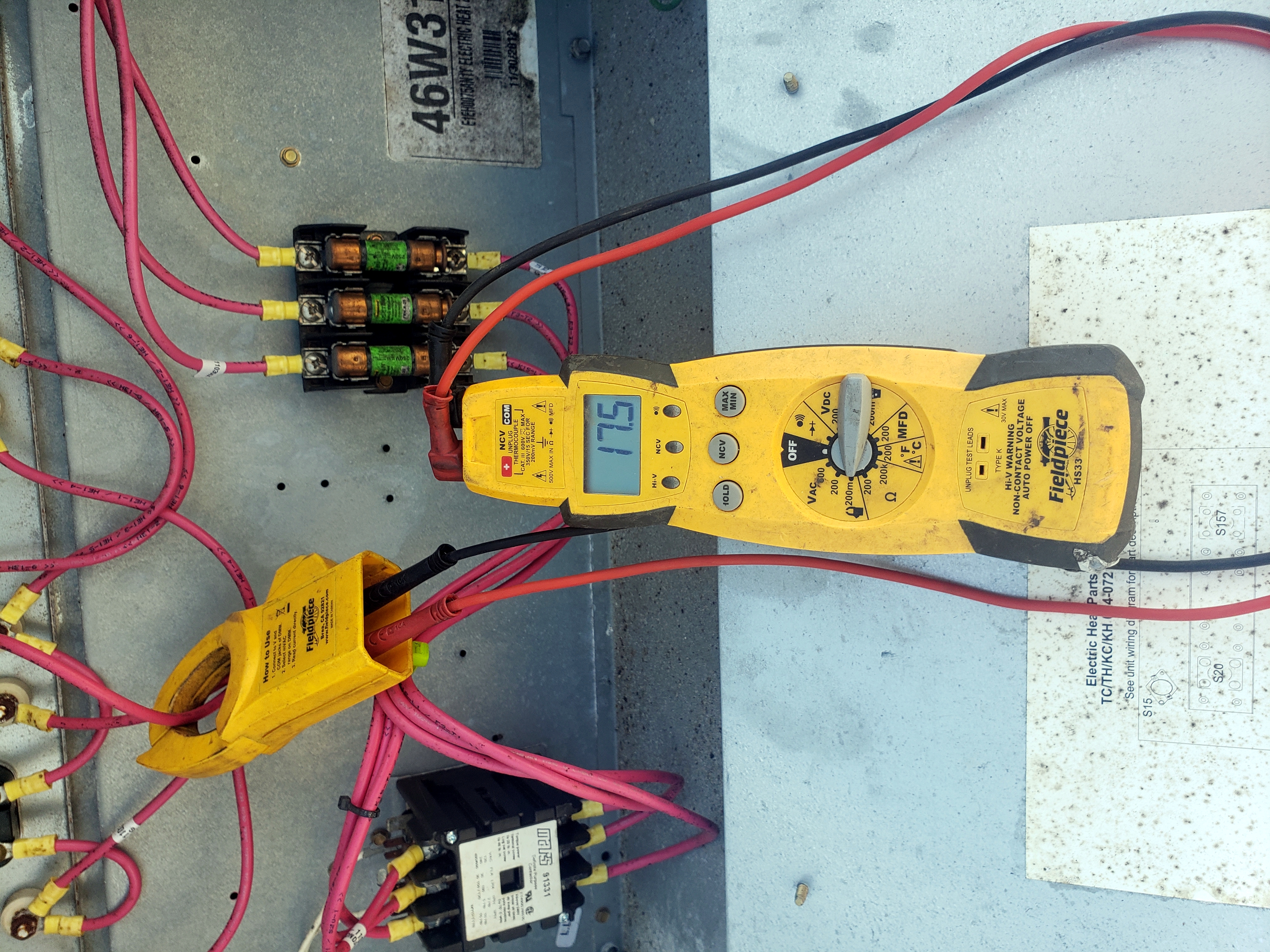 High energy consumption coming from a heater