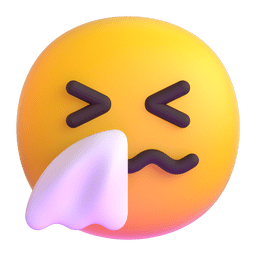 A sleeping face